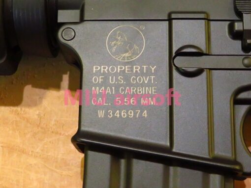 GoldenEagle ｺﾙﾄ M4A1ｶｰﾋﾞﾝ AEG ｴﾝﾄﾘｰﾓﾃﾞﾙ - 画像 (2)